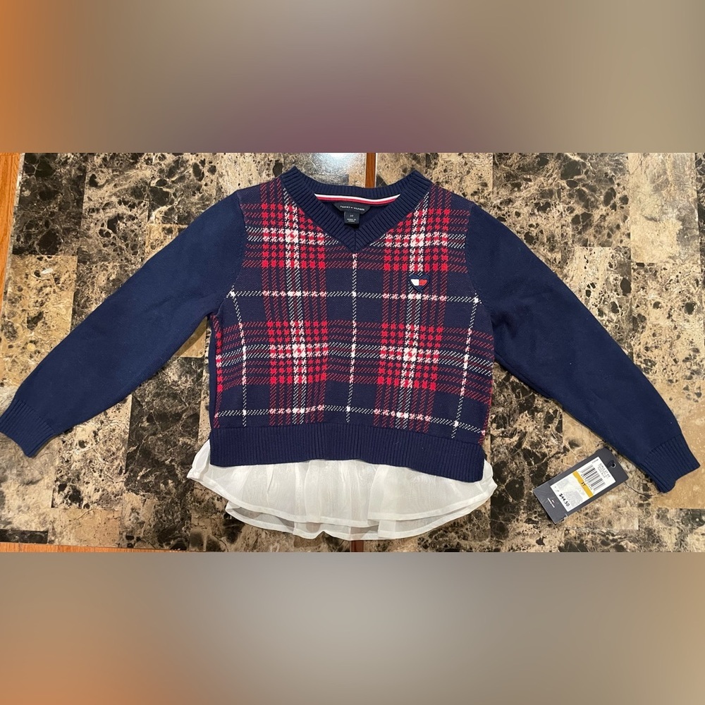 Tommy Hilfiger Toddler Girl Sweater - Picture 2 of 7